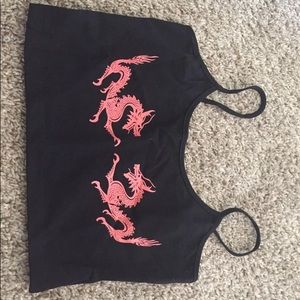 Dragon crop top